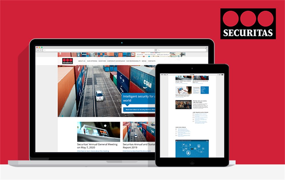 Securitas project delivered by SSK Business Services